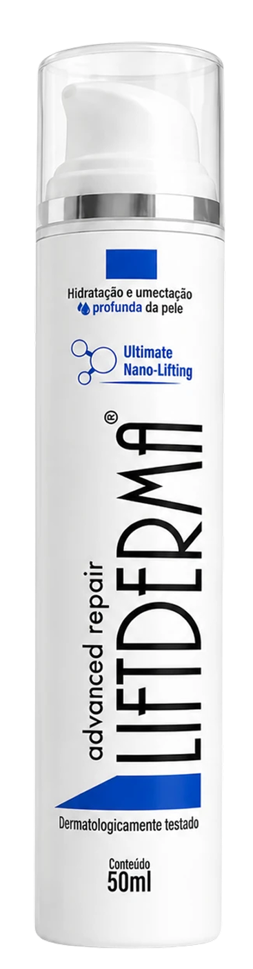 Um pote de Liftderma Advanced Repair